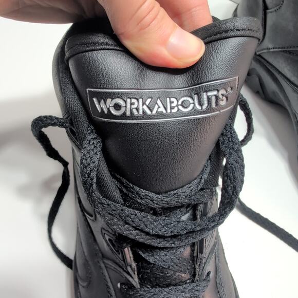 Workabouts Composite Toe Men's 6/Women's 7.5 Work Boots Black Lace Up - Picture 2 of 8